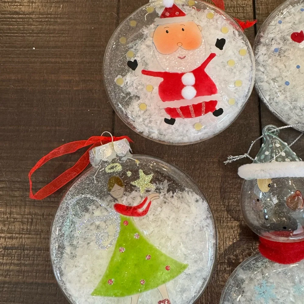 Whimsical Glass Christmas Ornaments (7) - Picture 2 of 4